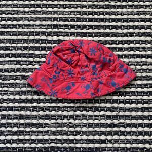 🌿Disney x Junk Food Toddler Red Blue Mickey Mouse Bucket Sun Hat 2/3Y